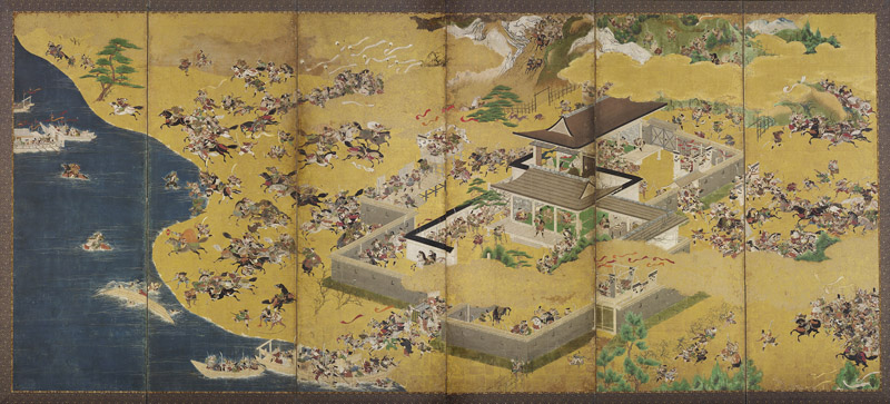  of relative peace under the samurai warriors of Edo (present-day Tokyo).