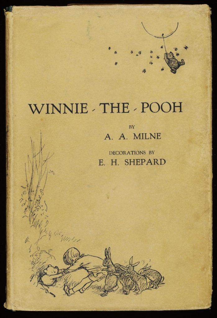 "Winnie-the-Pooh" first edition, 1924. (Courtesy Museum of Fine Arts, Boston)
