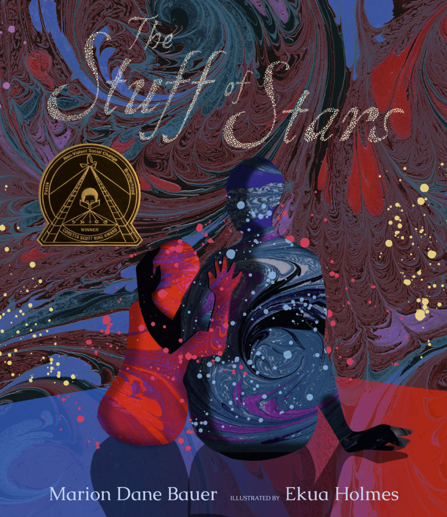 “The Stuff of Stars,” illustrated by Ekua Holmes and authored by Marion Dane Bauer, 2018. (Candlewick Press)