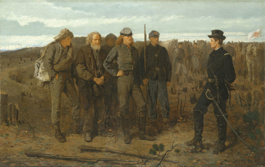 Winslow Homer, "Prisoners from the Front," 1866, oil on canvas. (© The Metropolitan Museum of Art. Image source: Art Resource, NY.)