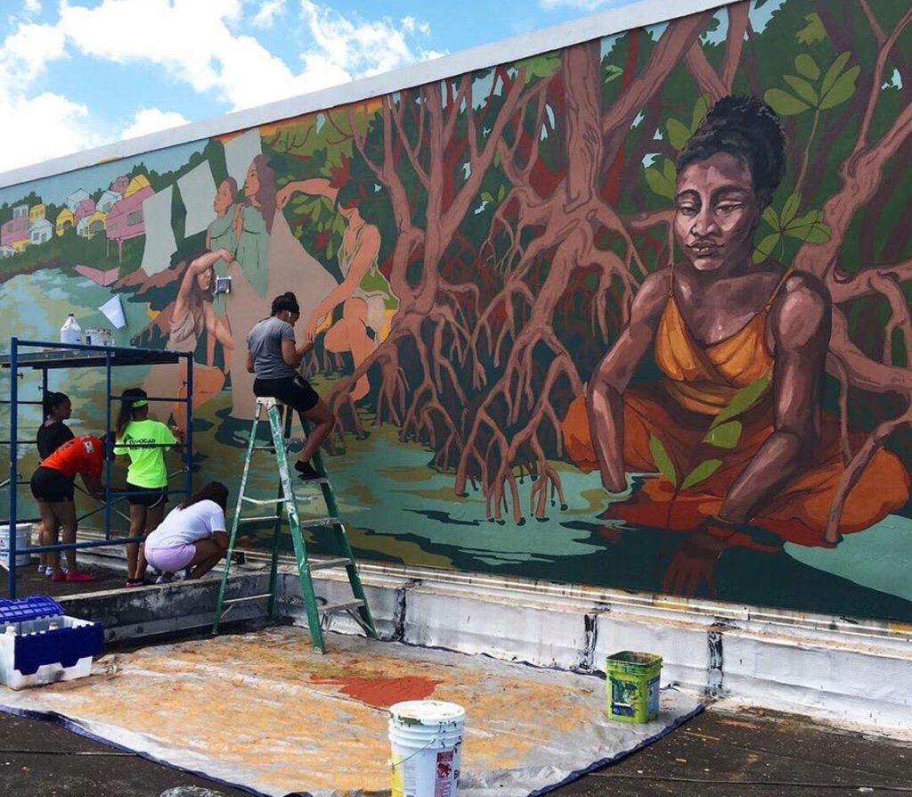 Colectivo Morivivi, one of the groups participating in 2019 Fresh Paint Springfield.