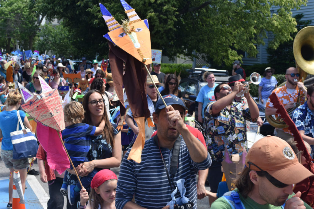 Fox Festival Parade in Arlington, June 15, 2019. (Greg Cook)