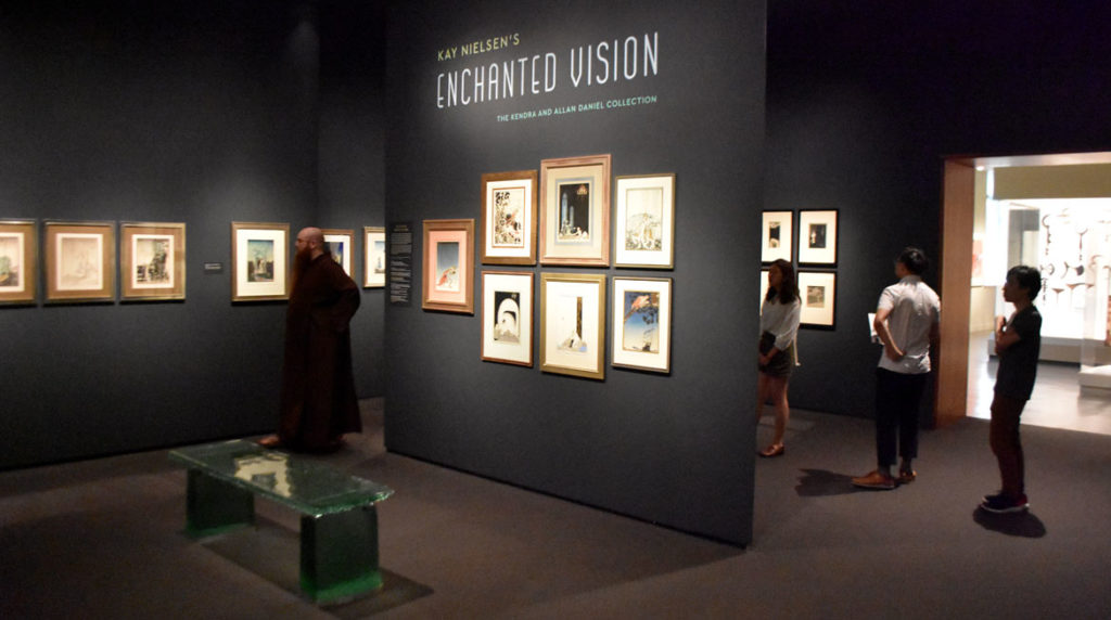 “Kay Nielsen’s Enchanted Vision: The Kendra and Allan Daniel Collection” at Boston’s Museum of Fine Arts, July 19, 2019. (Greg Cook)