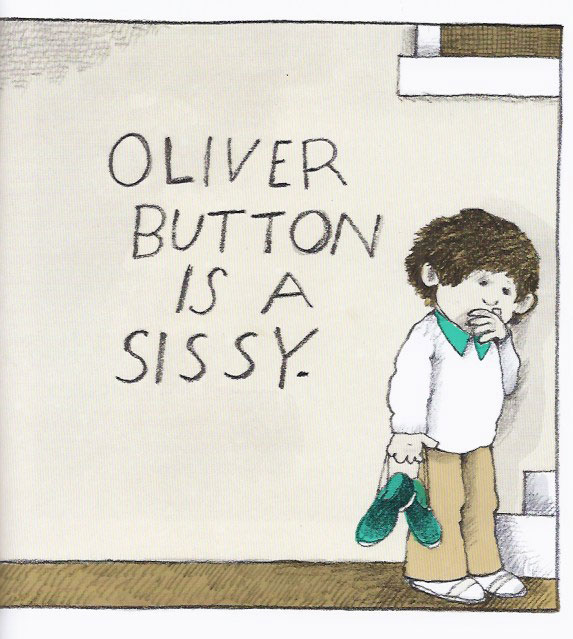 Tomie DePaola, from "Oliver Button Is a Sissy," 1979.