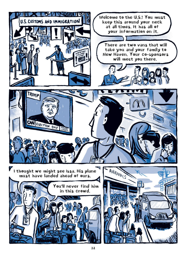"Welcome to the New World" by Jake Halpern and Michael Sloan, page 22. (Metropolitan Books)