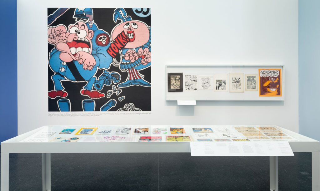 “Chicago Comics” at Chicago’s Museum of Contemporary Art, 2021. (Photo: Nathan Keay, © MCA Chicago)