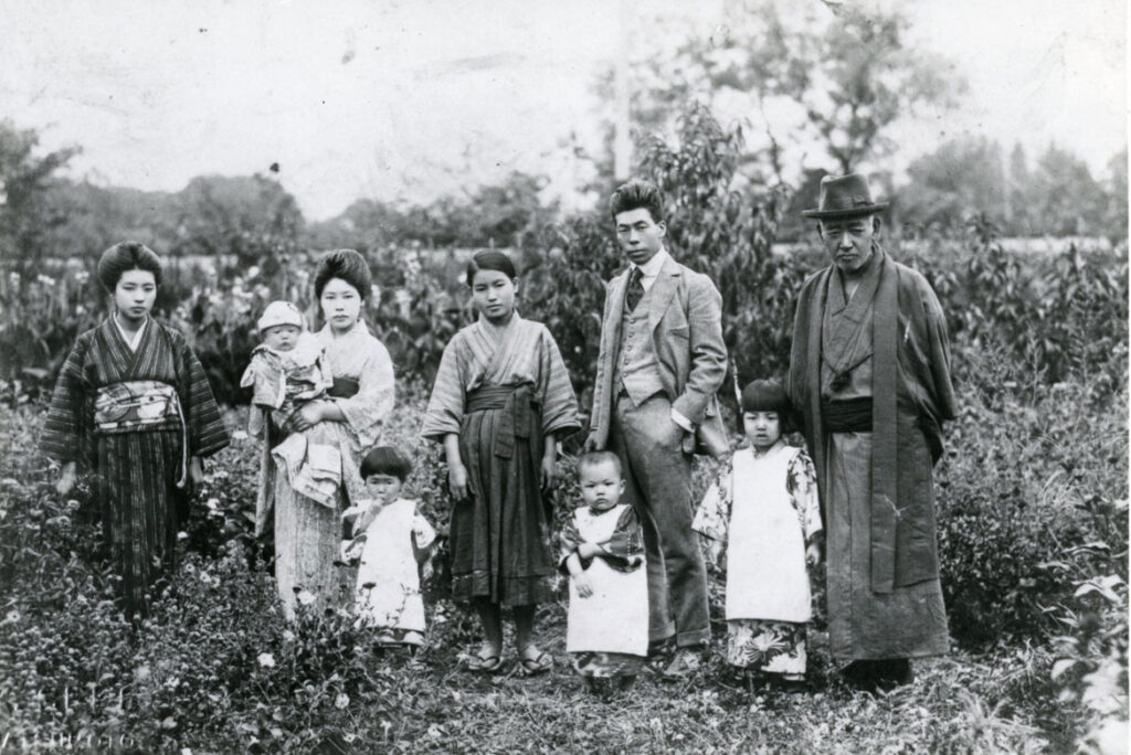 Yayoi Kusama's family, ca. 1929. (Courtesy of the artist)