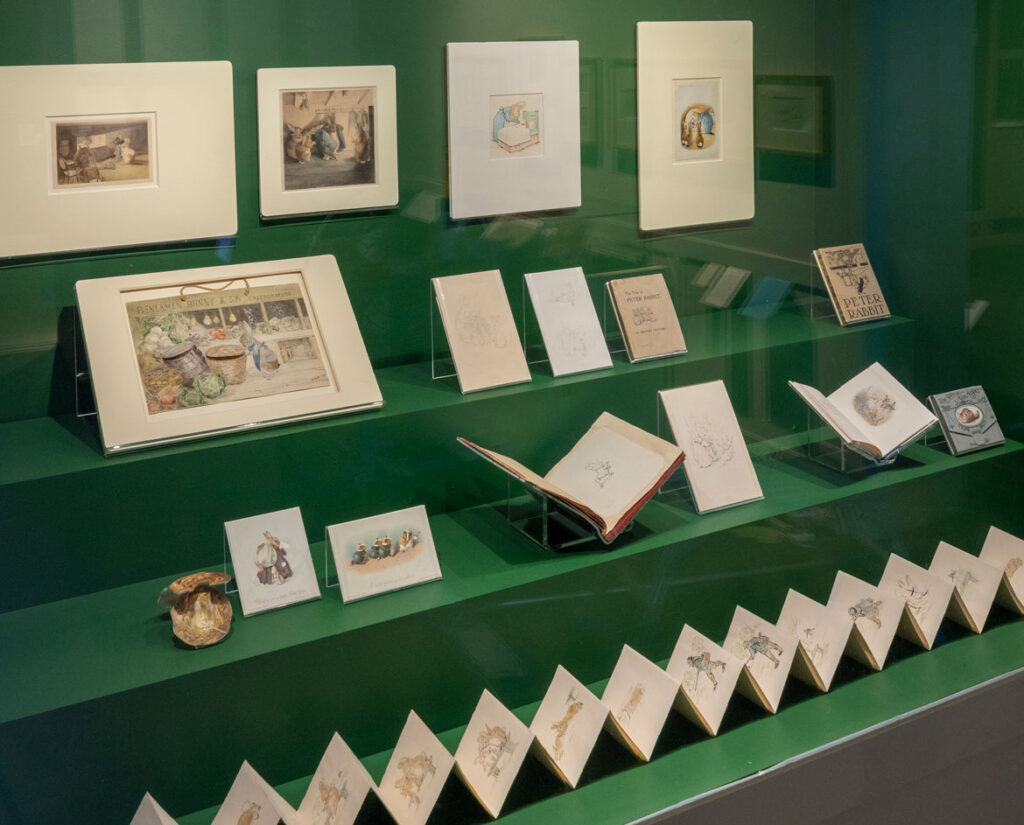 Beatrix Potter: Drawn to Nature" at London's Victoria and Albert Museum, Feb. 2, 2022, to Jan. 8, 2023. (Courtesy)