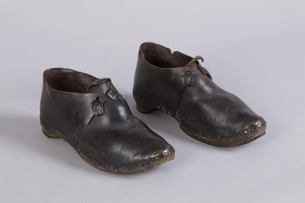 Clogs worn by Beatrix Potter, 1920 © National Trust Images