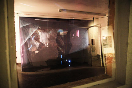 Matthew Underwood Optics for Anthony McCall installation 2011