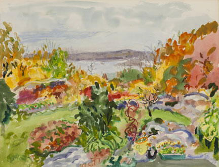 picBlaine_November-Fifth_1990_watercolor-and-pastel-on-paper_20.25x26.5in_72dpi