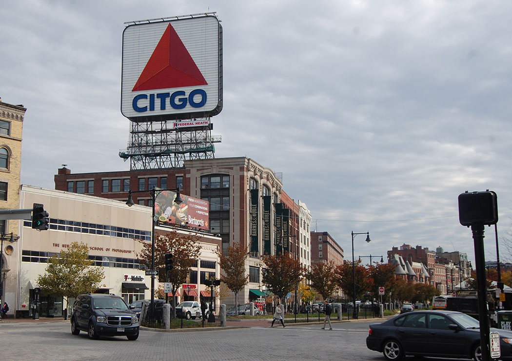 Citgo sign in Boston's Kenmore Square. (Greg Cook)