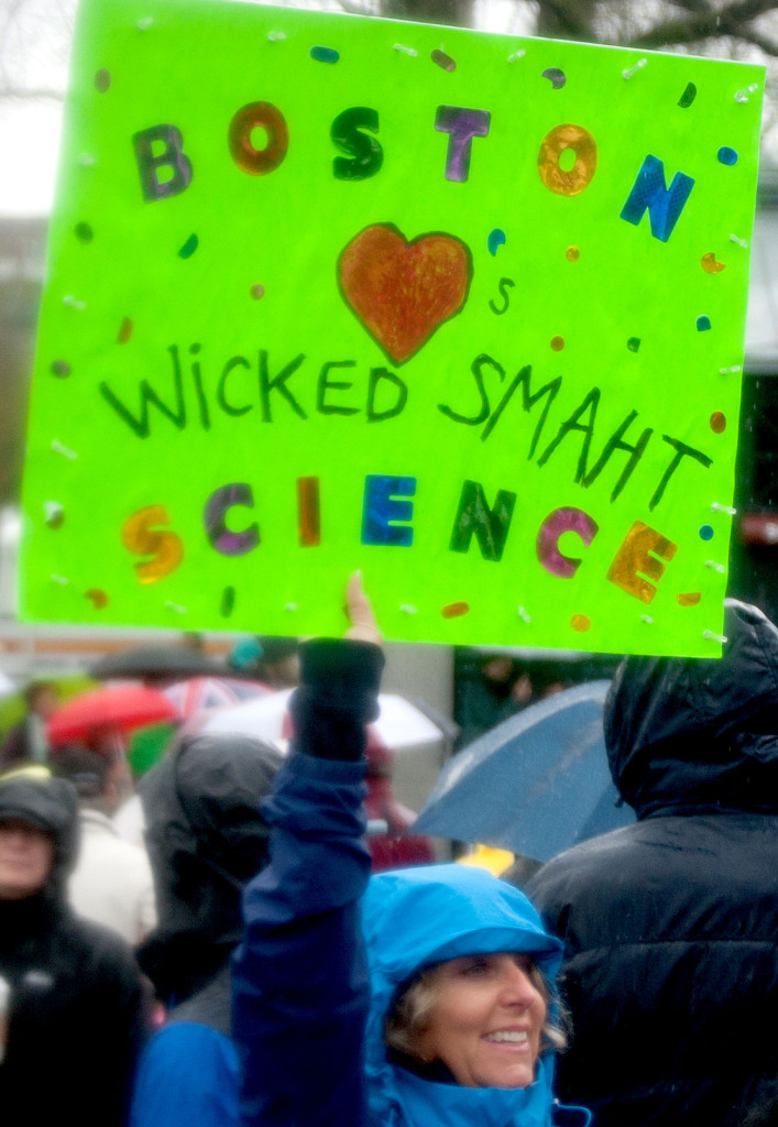 "March for Science" at Boston Common, April 22, 2017. (Greg Cook)