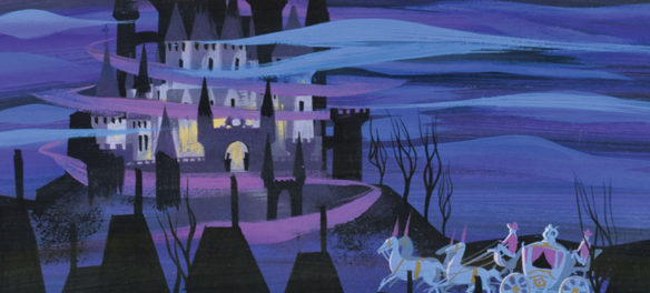 Mary Blair: Cinderella's coach concept painting from Cinderella (1950). (Courtesy RR Auction)
