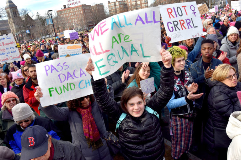 Cambridge/Boston Women’s March: ‘We’re Still Here. We’re Still Marching ...