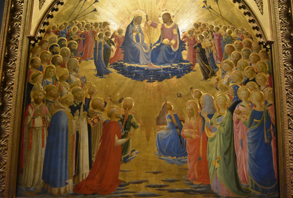 Fra Angelico "Paradise," 1431–35. (Greg Cook)