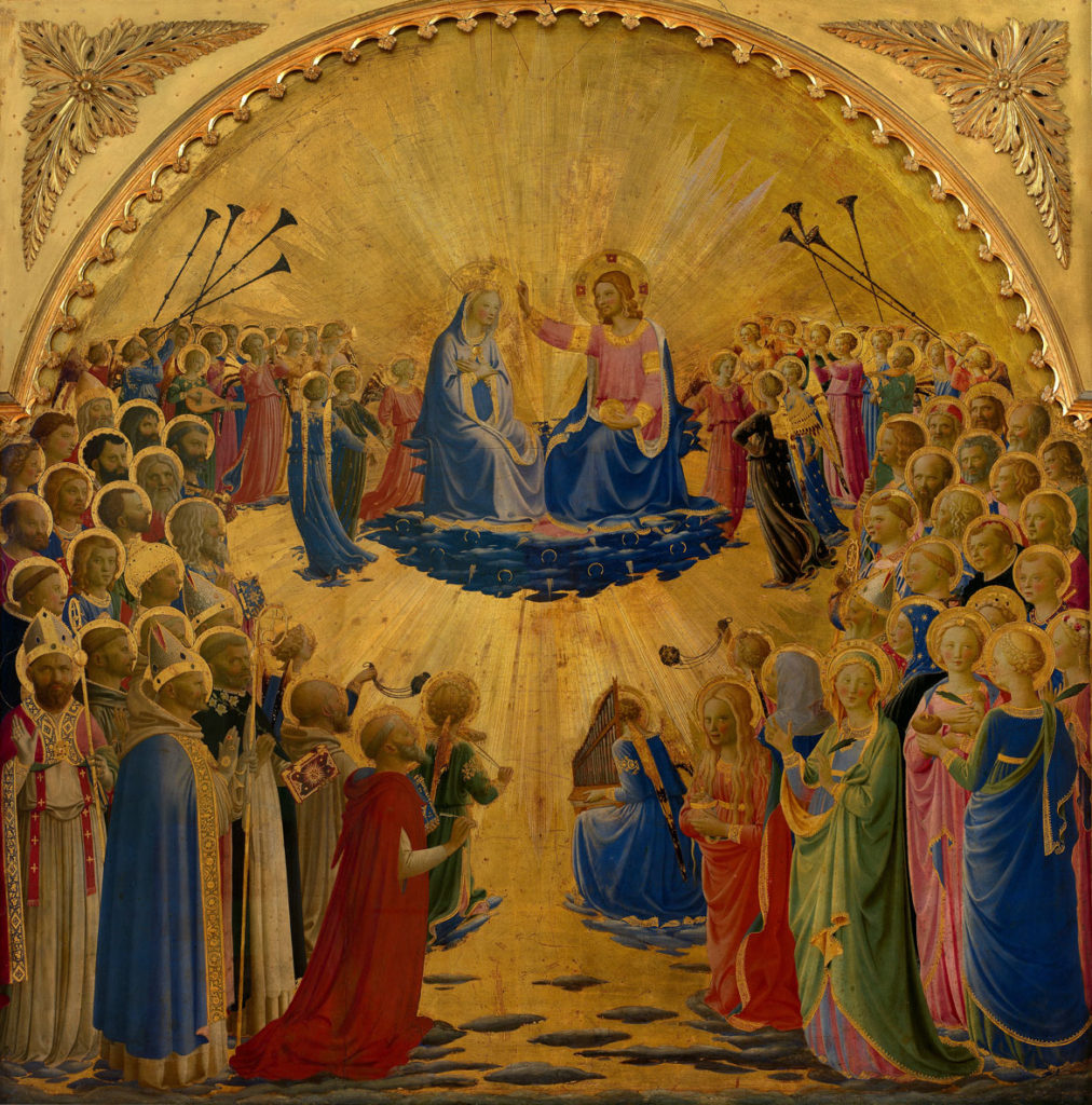 Fra Angelico "Paradise," 1431–35. (Courtesy Gardner Museum)