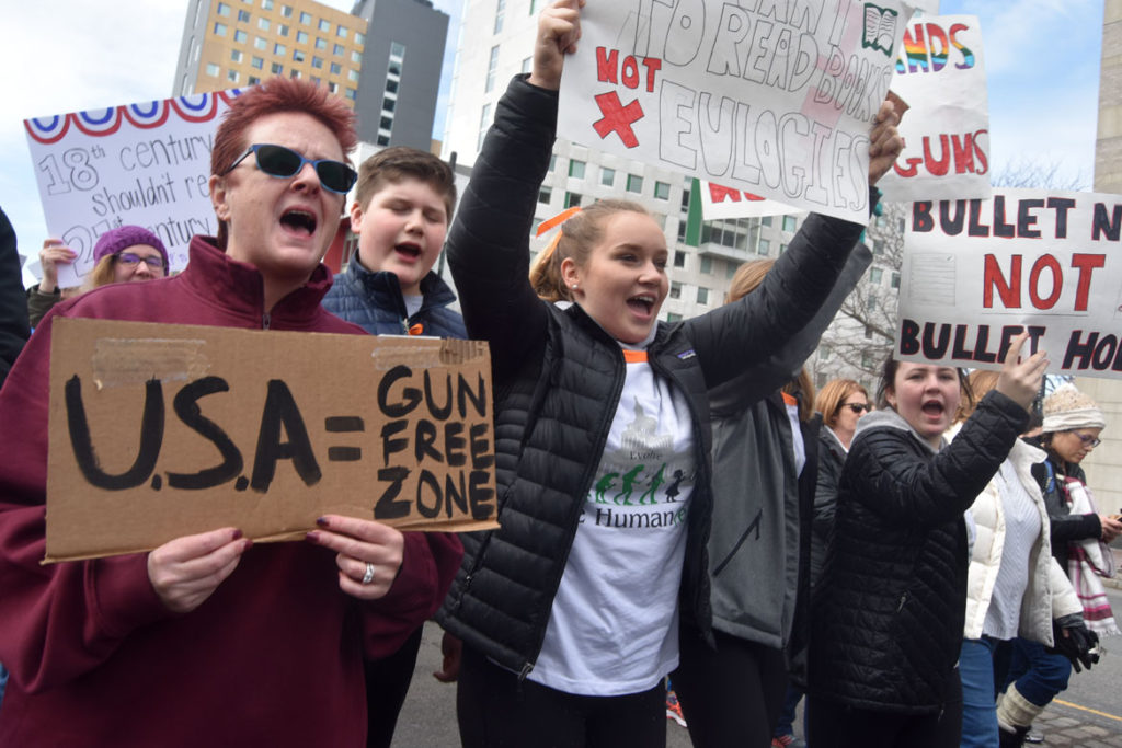 The March For Our Lives: Boston, March 24, 2018. (Greg Cook)