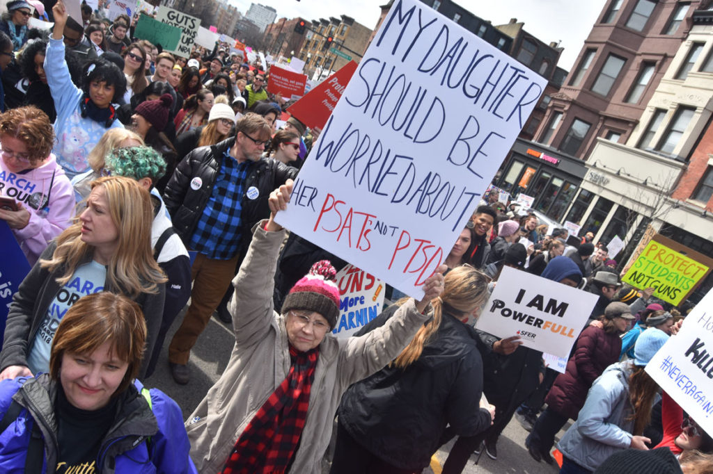 The March For Our Lives: Boston, March 24, 2018. (Greg Cook)