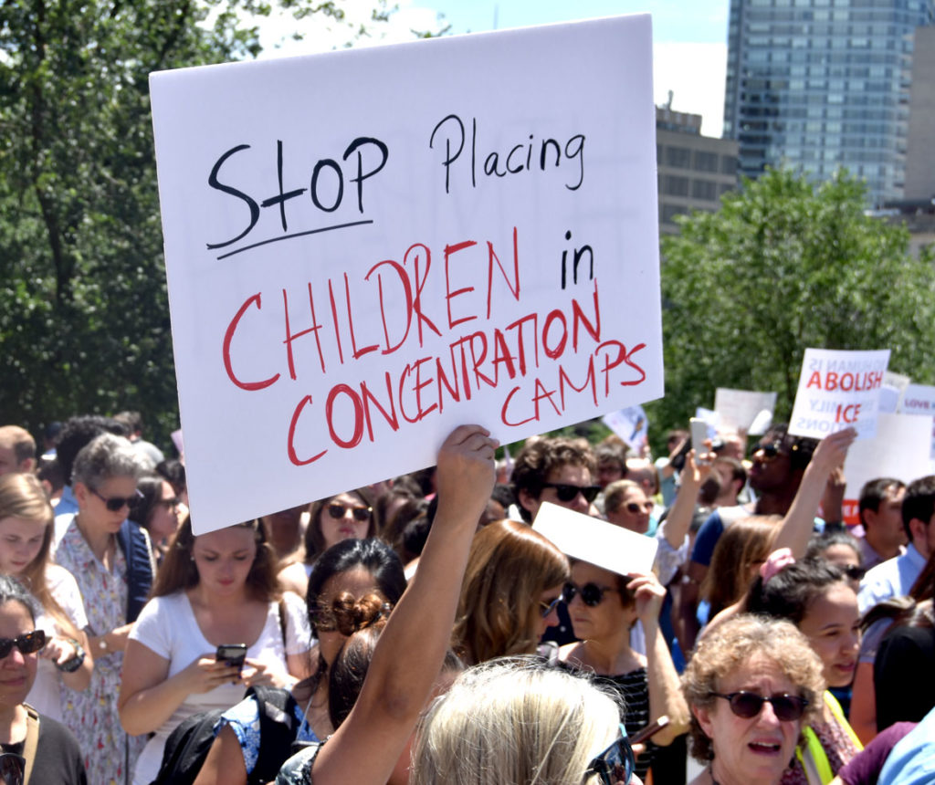 "State House action to protect immigrant families in Massachusetts" at Massachusetts State House, Boston, June 20, 2018. (Greg Cook)