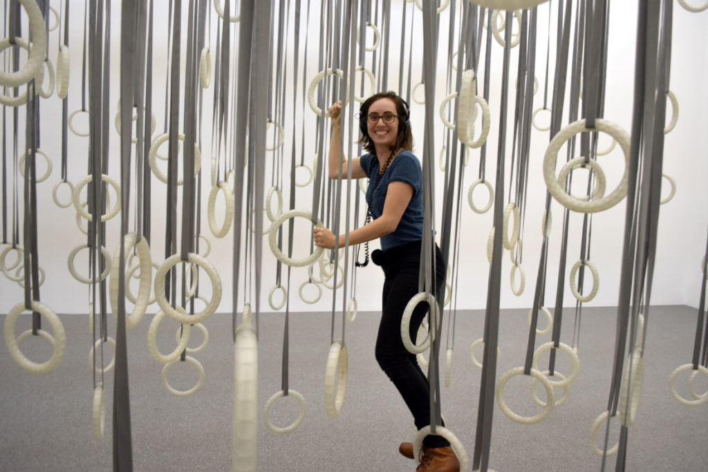 William Forsythe's "The Fact of Matter," 2009, at Institute of Contemporary Art, Boston, Oct. 30, 2018. (Greg Cook)