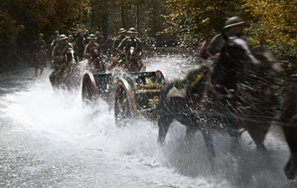 Peter Jackson’s WWI documentary “They Shall Not Grow Old.” (Courtesy of Warner Bros. Pictures)