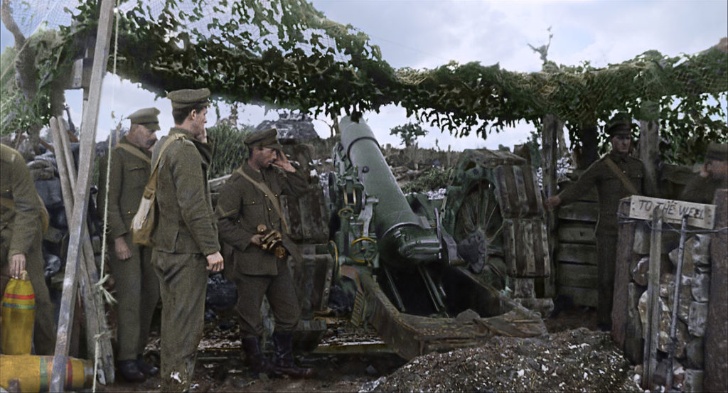 Peter Jackson’s WWI documentary “They Shall Not Grow Old.” (Courtesy of Warner Bros. Pictures)