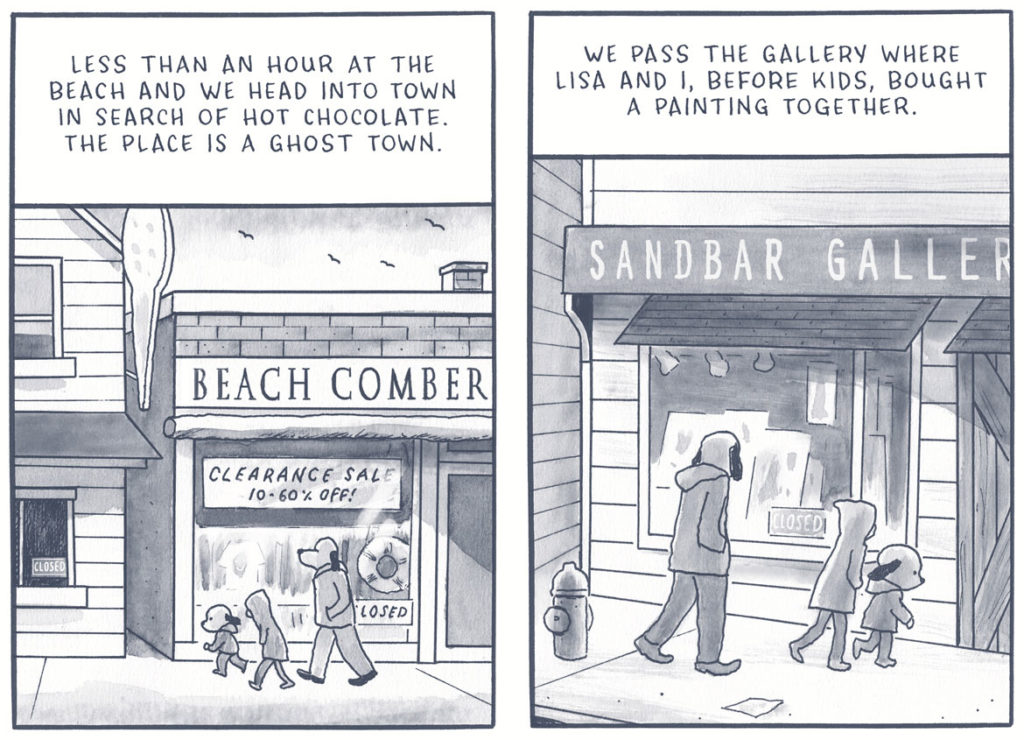 From "Off Season" by James Sturm. (Courtesy Drawn and Quarterly)