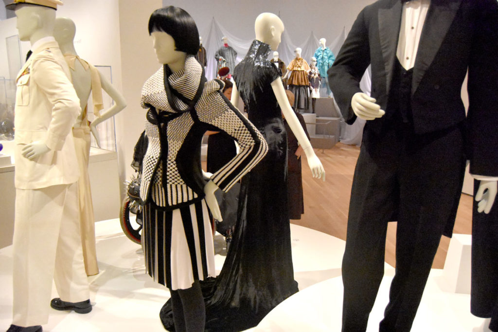 Fashion and design galleries in the Peabody Essex Museum's new wing, Salem, Sept. 25, 2019. (Greg Cook)