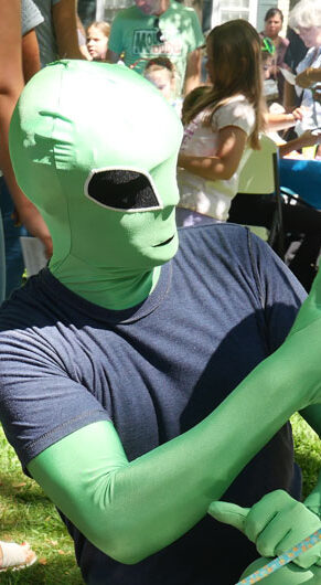 Exeter UFO Festival in Exeter, New Hampshire, Sept. 3, 2022. (© Greg Cook photo)
