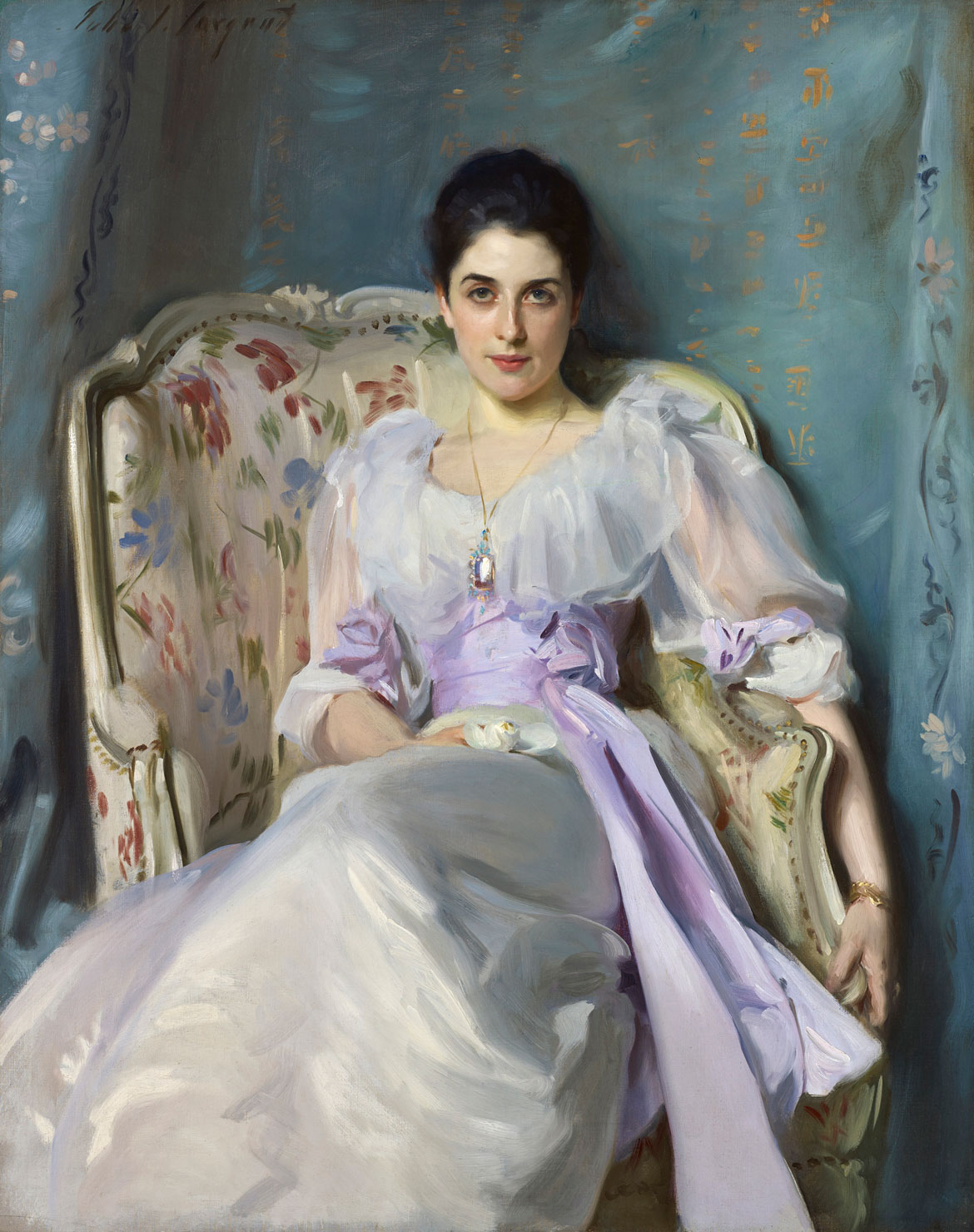 John Singer Sargent, "Lady Agnew of Lochnaw," 1892, oil on canvas.