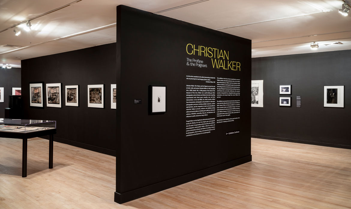 “Christian Walker: The Profane and the Poignant" at the School of the Museum of Fine Arts (SMFA) at Tufts.