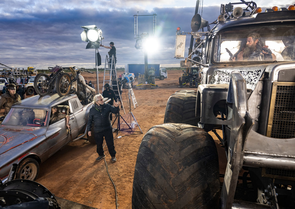 Filming “Furiosa: A Mad Max Saga."