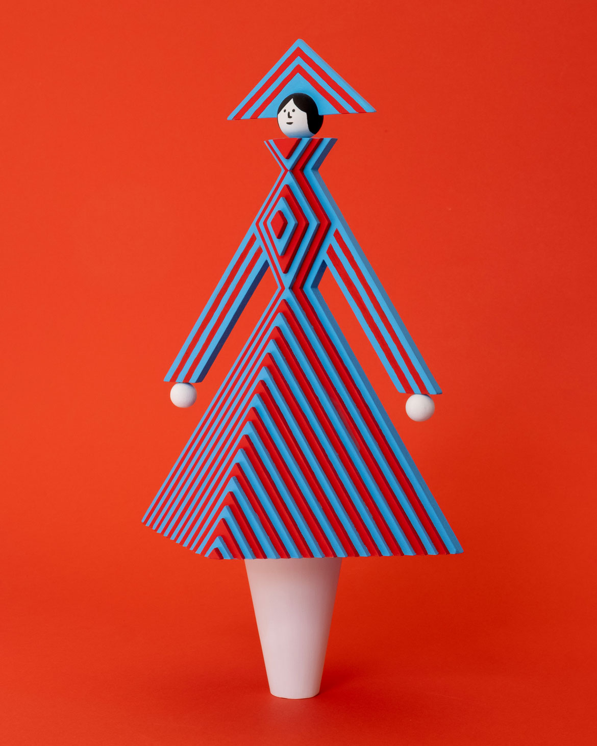 Lesley Barnes and Ross McAuley, "Anna," 2025. Installation view at YSP. (Photo © Ross McAuley, courtesy Yorkshire Sculpture Park)