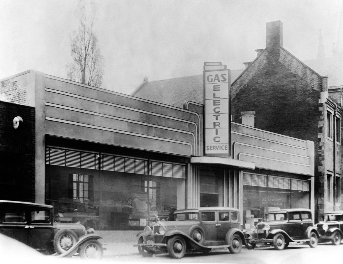 23 Church St., Cambridge, in 1936. (Cambridge Electric Light Co. collection, Cambridge Historical Commission)