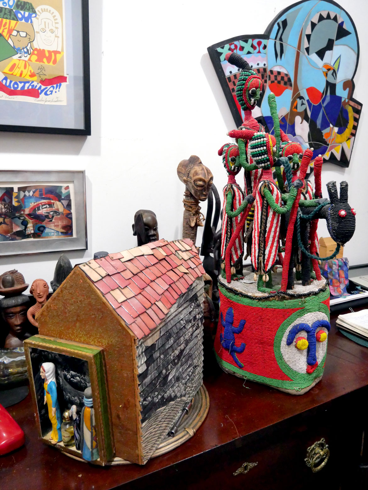 Napoleon Jones-Henderson's Boston home, Oct. 4, 2025. (©Greg Cook photo)