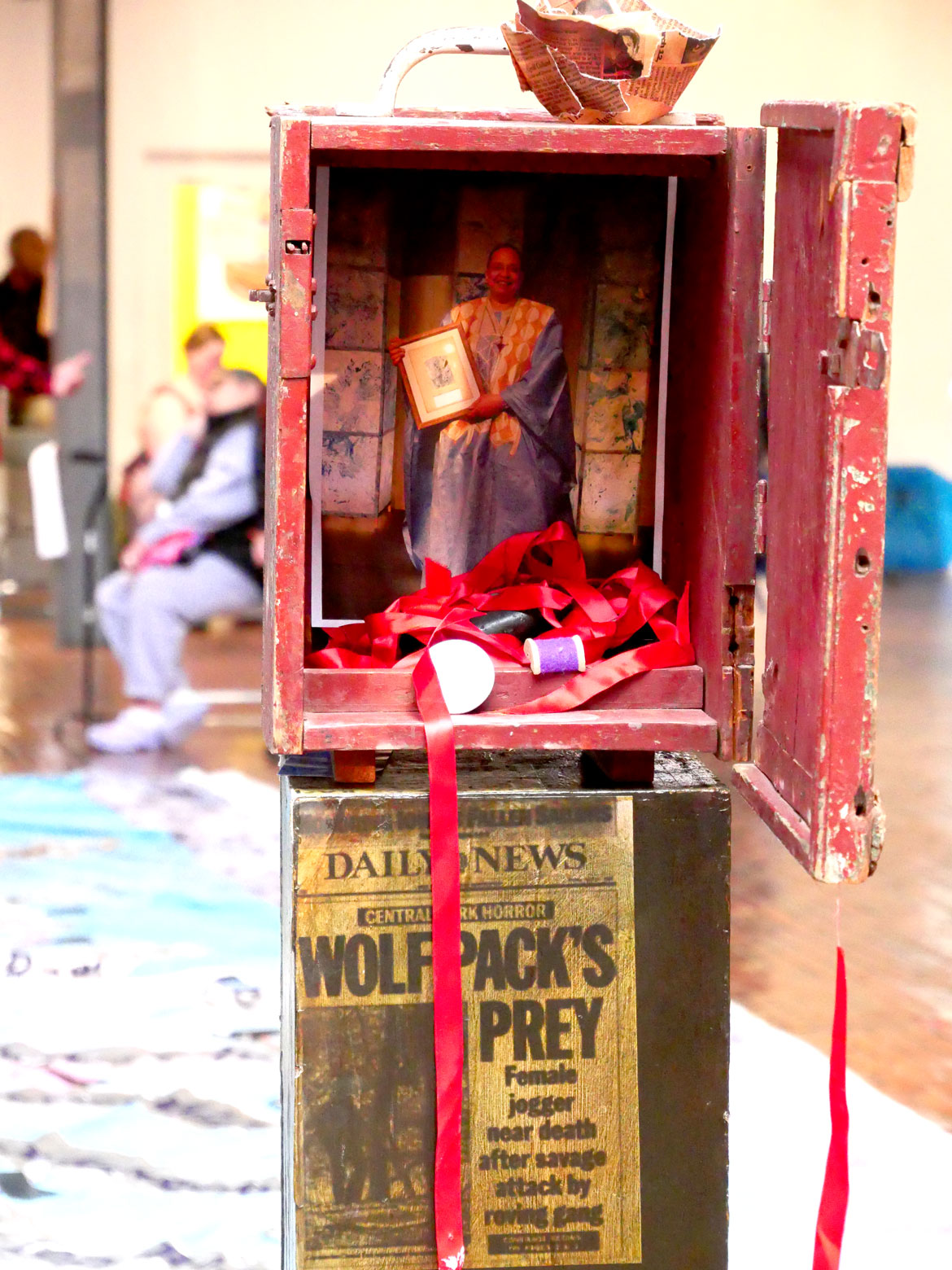 34th Annual World AIDS Day Vigil at the Boston Center for the Arts, Nov. 30, 2025. (©Greg Cook photo)