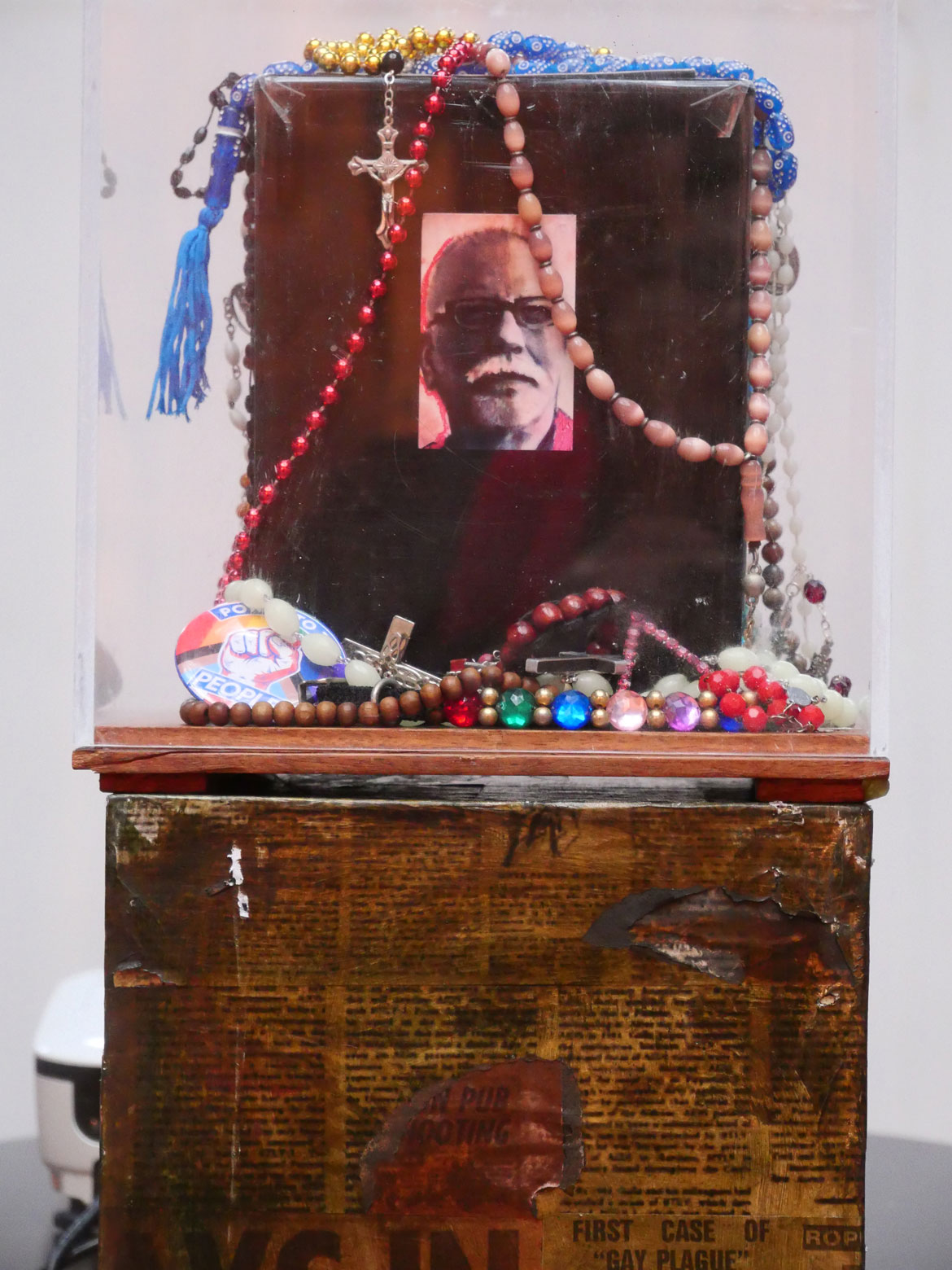 34th Annual World AIDS Day Vigil at the Boston Center for the Arts, Nov. 30, 2025. (©Greg Cook photo)