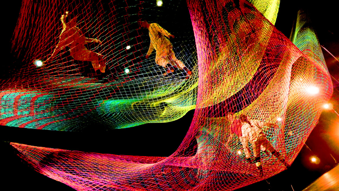 Rehearsal for "Noli Timere" at ArtsEmerson's Emerson Cutler Majestic Theatre, Jan 24, 2026. (©Greg Cook photo)