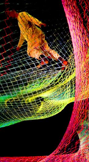 Rehearsal for "Noli Timere" at ArtsEmerson's Emerson Cutler Majestic Theatre, Jan 24, 2026. (©Greg Cook photo)