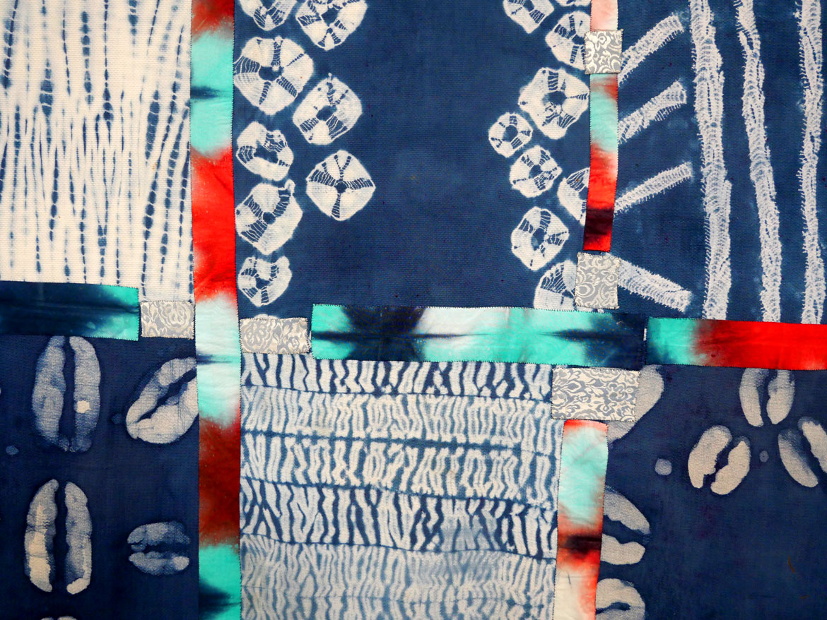 Ife Franklin, "Tea towel quilt for my grandmother," 2003.