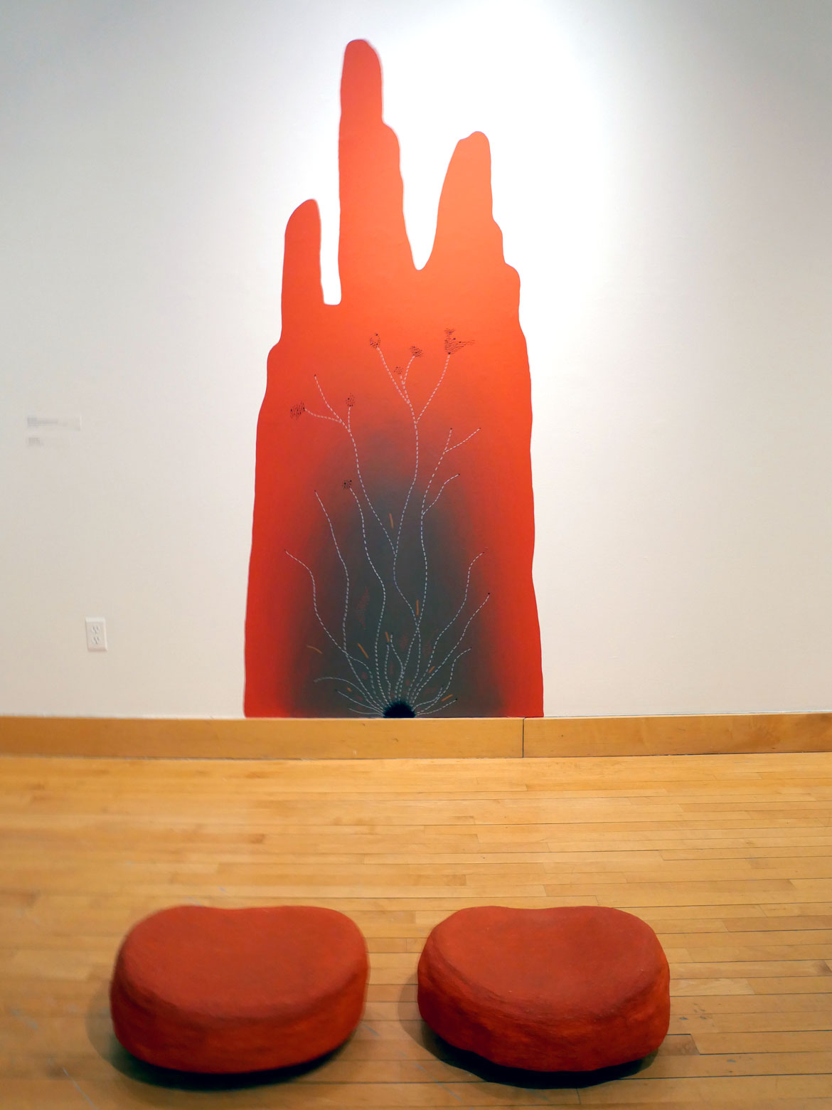 Funlola Coker, "Abeokuta," 2026. (Greg Cook photo)