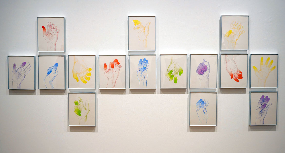 Maria Molteni, "Celestial Antiphony (from Counting to Infinity," 2022. (Greg Cook photo)