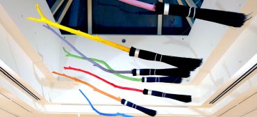 Maria Molteni, "Sweeping Stars (from Beautiful Seven)," 2023. (Greg Cook photo)