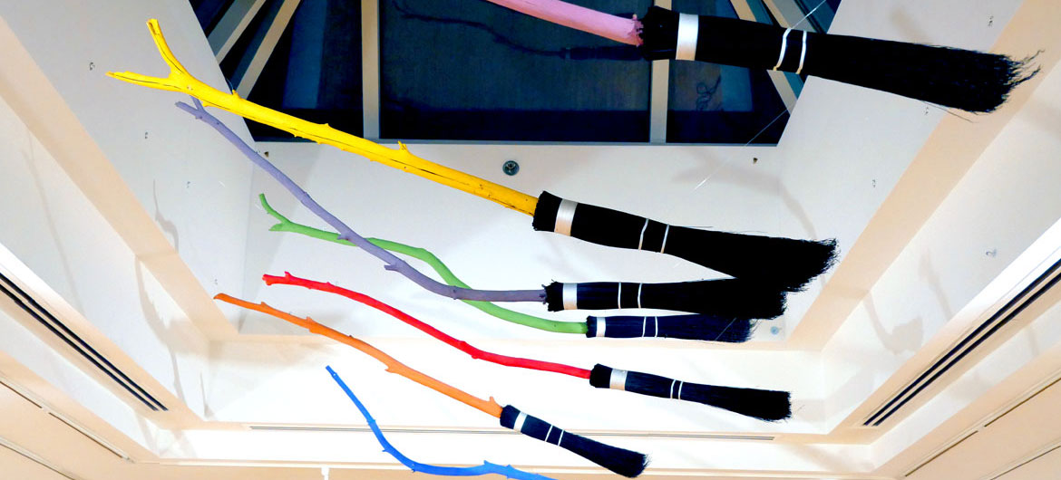 Maria Molteni, "Sweeping Stars (from Beautiful Seven)," 2023. (Greg Cook photo)