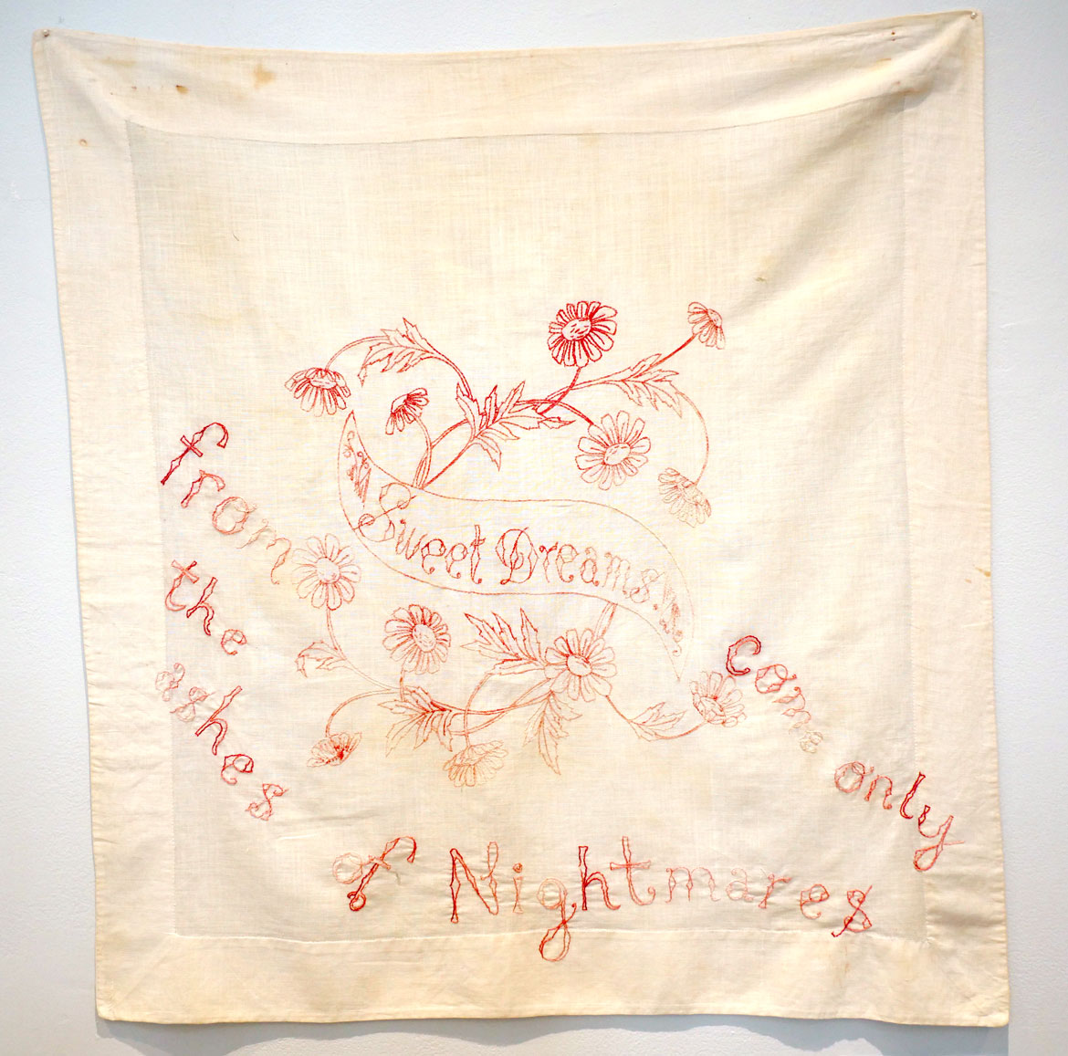 Joetta Maue, "Sweet Dreams Come from the Ashes of Nightmares," 2014.