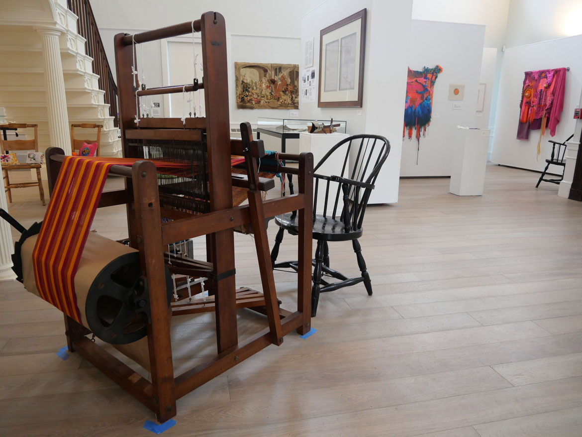 "Crafting the Mind" exhibition at Somerville Museum, March 2026. (©Greg Cook photo)