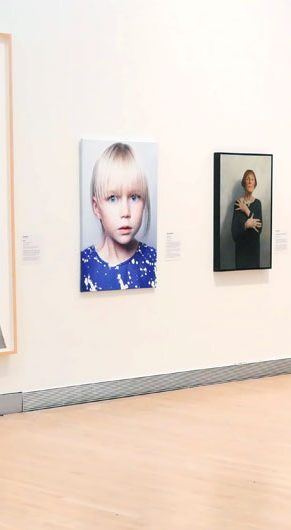 "Photorealism in Focus" at Rose Art Museum, Brandeis University, February 2026. (©Greg Cook photo)