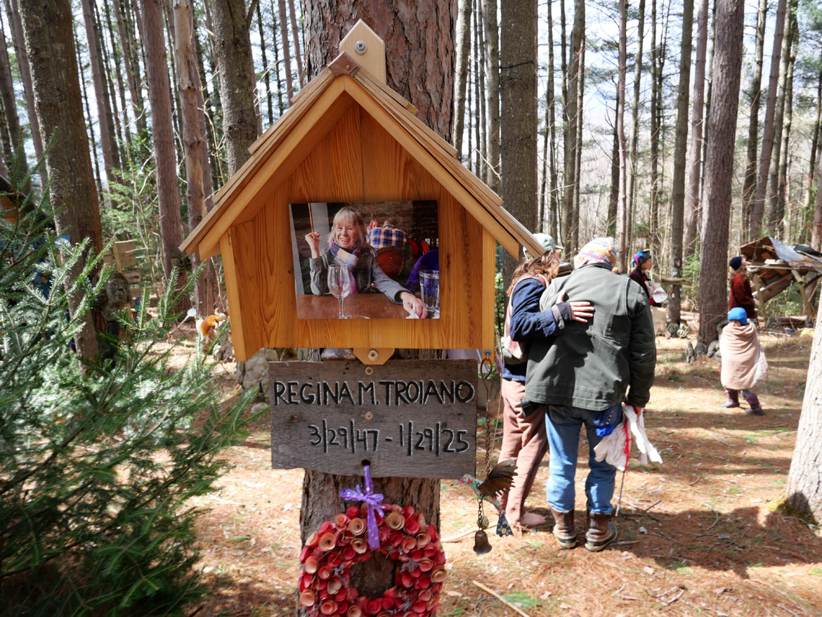 "Spring Ritual" at Bread and Puppet Theater, Glover, Vermont, April 11, 2026. (©Greg Cook photo)
