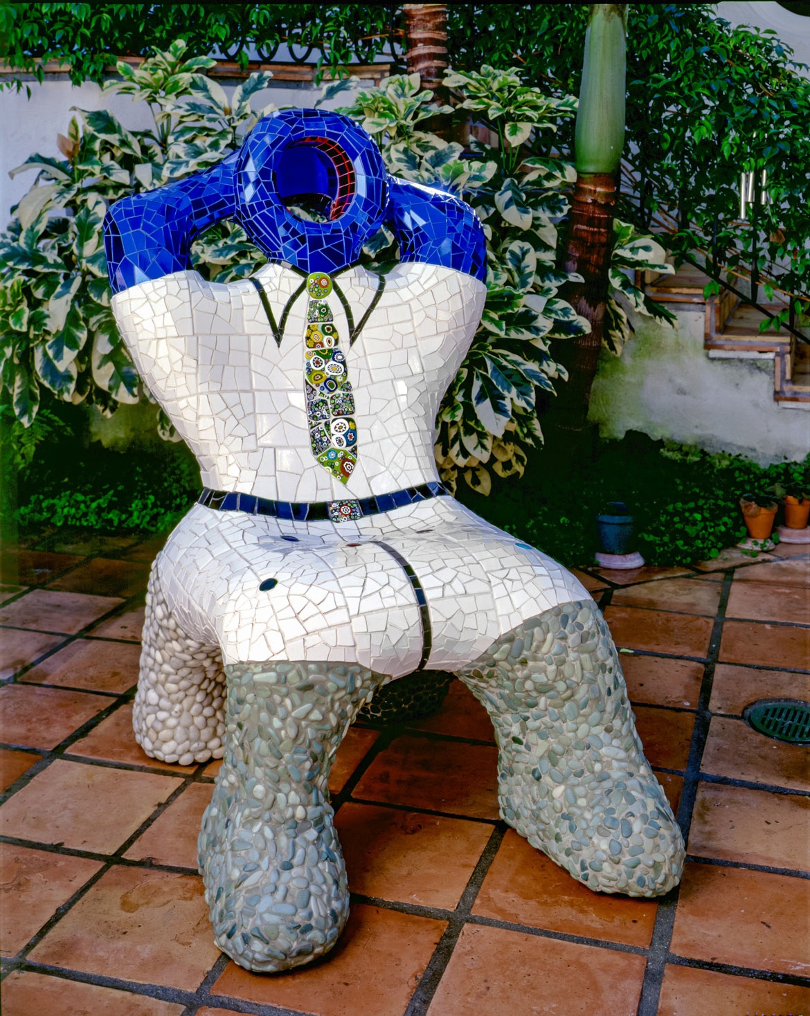 Niki de Saint Phalle. "Chair (Homme)," 1998. Installed at the Atlanta Botanical Garden, 2006 © 2026 Niki Charitable Art Foundation, All rights reserved. (Photo: Ed Kessler)